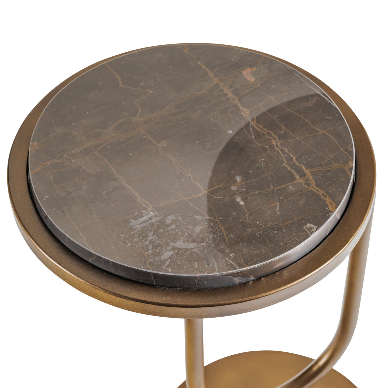 Marco Accent Table Royal Gold Marble