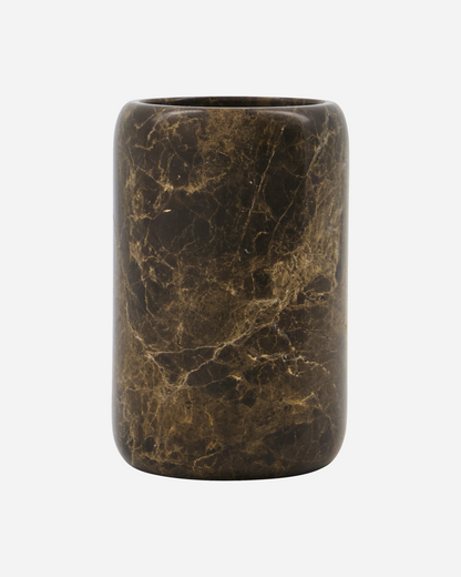 Marble Brown Tumbler