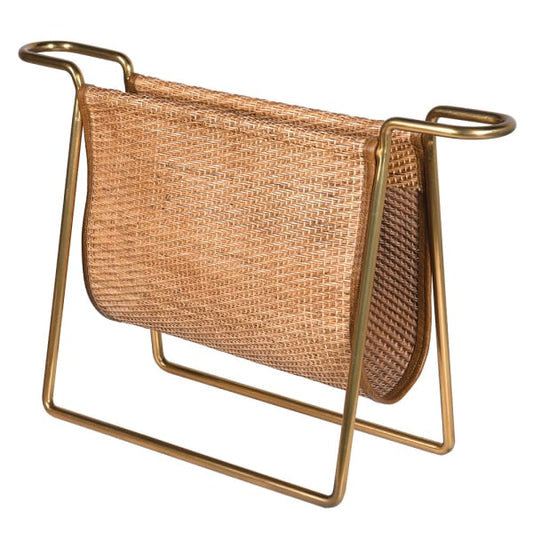 Mateo Rattan and Metal Magazine Holder