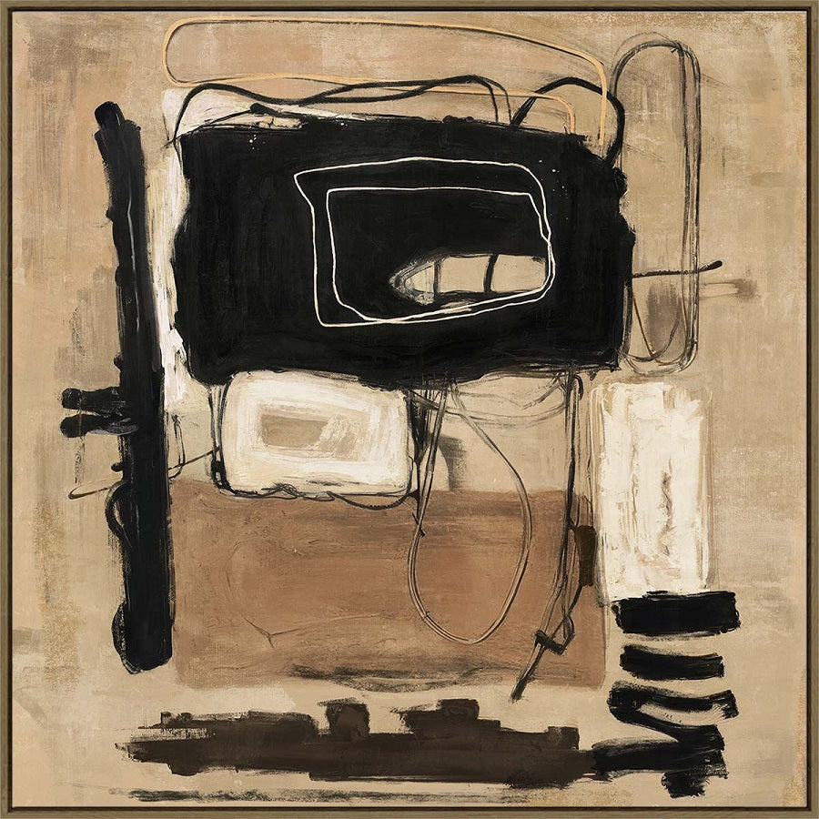 Architectural Abstract Framed Print
