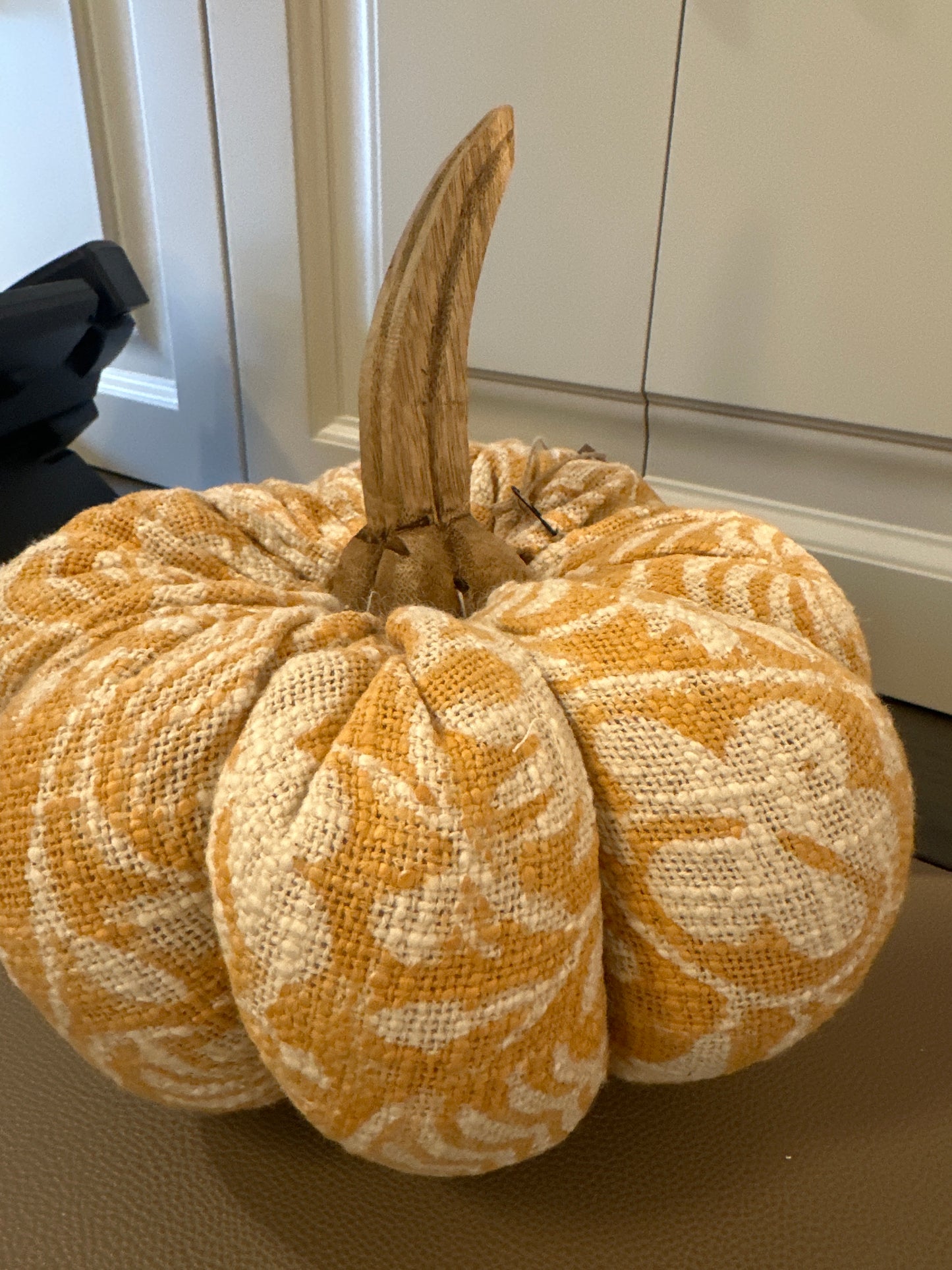 Fabric Orange Pumpkin