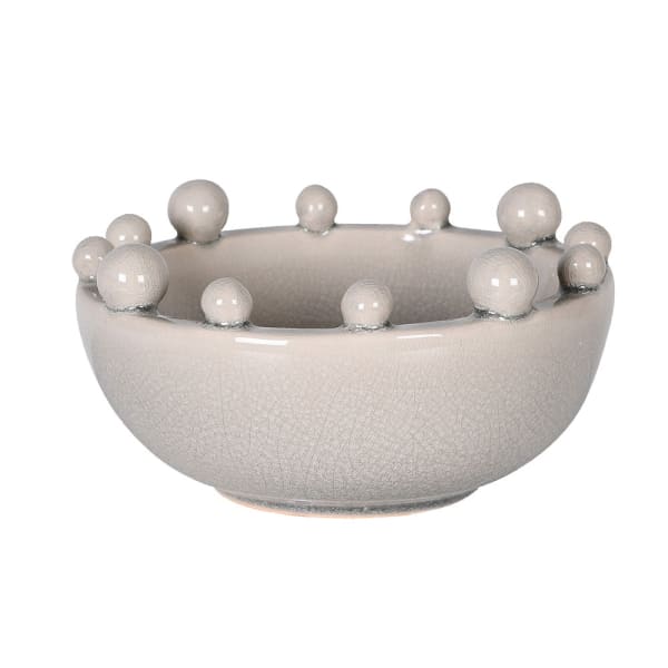 Mini Cream Bobble Bowl