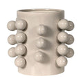 Cream Bobble Vase
