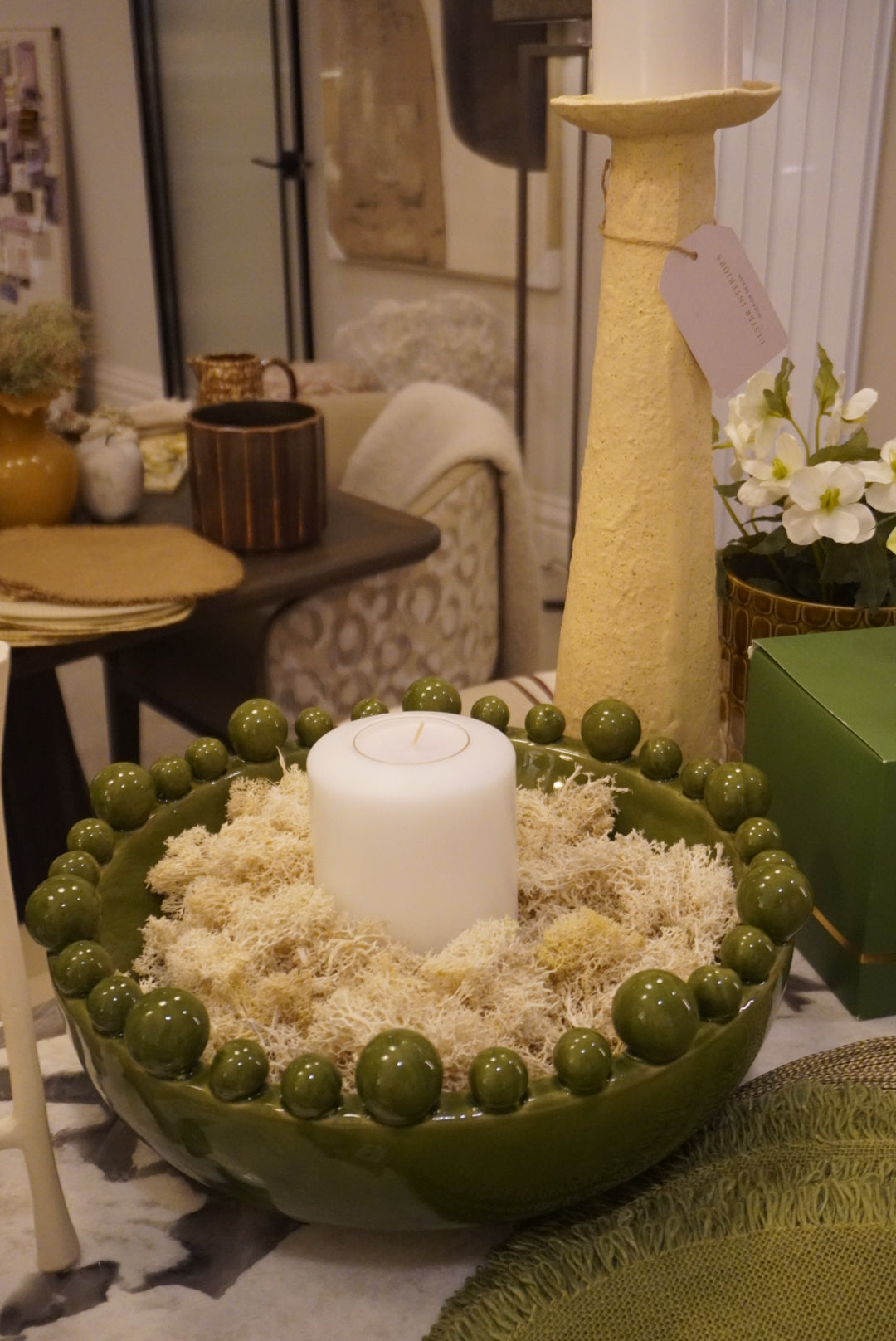 Green Bobble Bowl