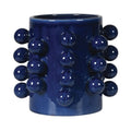 Dark Blue Bobble Vase