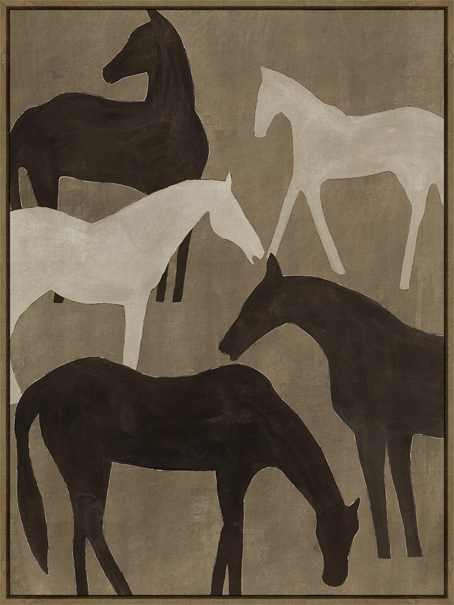 Horses Framed Print
