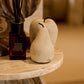Grey Washed Apple and Pear Ornaments