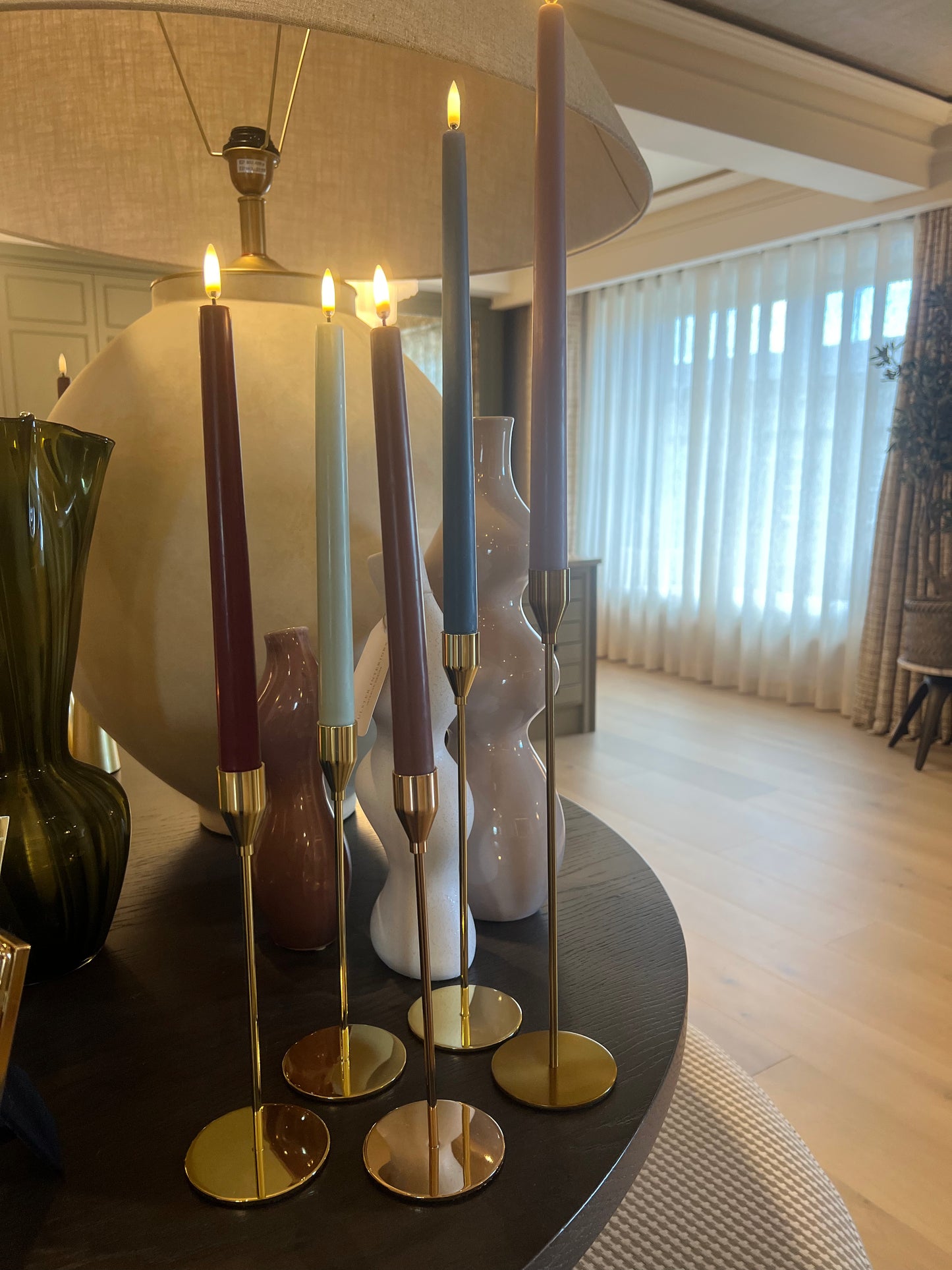 Luxury Metal Candlestick Holders