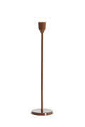 Slim Brown Candlestick in Large