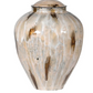 Large Enamel Lidded Vase
