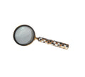 Magnifying Glass with Biege/White Checkered Handle
