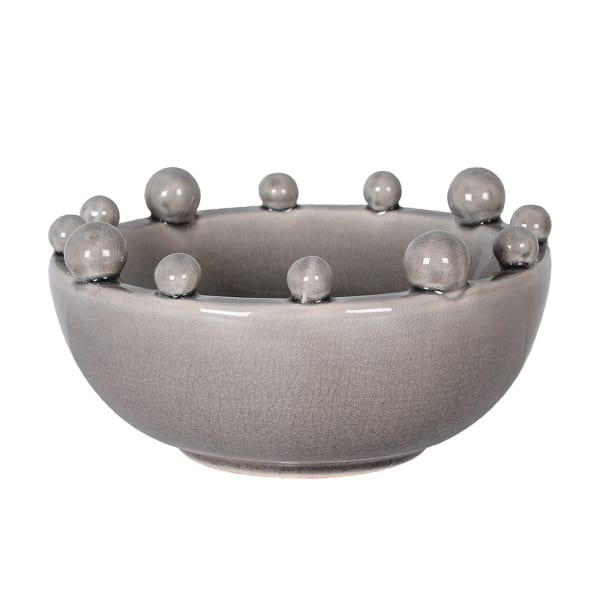 Mini Grey Bobble Bowl