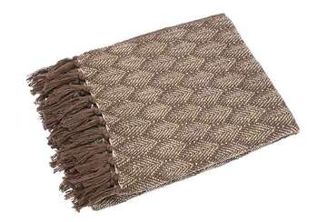 Recycled Cotton Leaf Throw