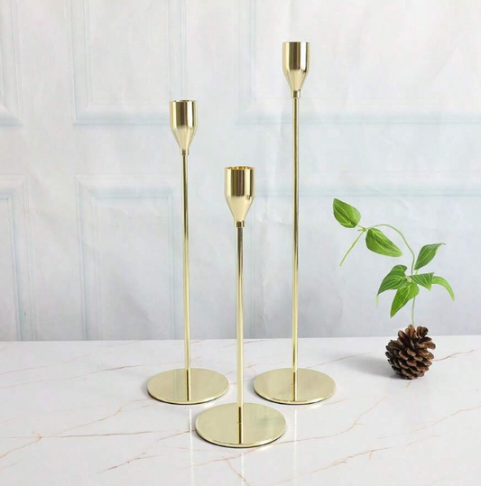 Luxury Metal Candlestick Holders