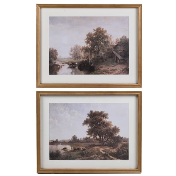 Set of Two Countryside Stills