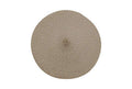 Truffle Circular Ribbed Placemat