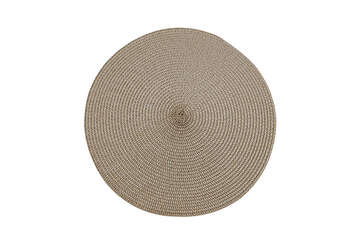Truffle Circular Ribbed Placemat