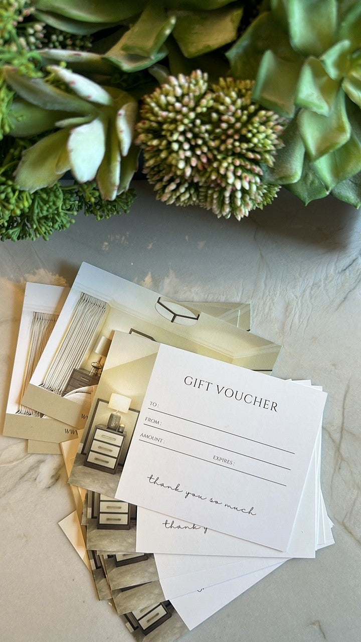 Ulster Interiors Gift Voucher