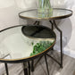 Orla Set of two Mirror Side Tables